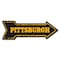 Signmission Pitsburgh Arrow Decal Funny Home Decor 18in Wide D-A-999669 - alternate 1